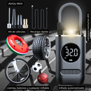 AirGo Mini: Inflador de Llantas Portátil para Auto, Moto, Bici y Balones