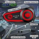 Thunder Comm Pro: Comunicación Inalámbrica con LED para Moto