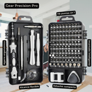 Gear Precision Pro: Kit Destornilladores de Precisión Multiuso 115 en 1